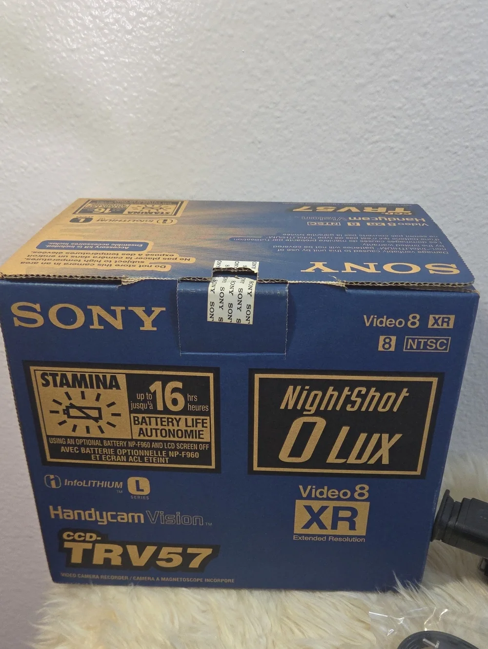 Open Box Sony CCD-TRV57 Handycam Vision Video8 XR Camcorder Complete Tested